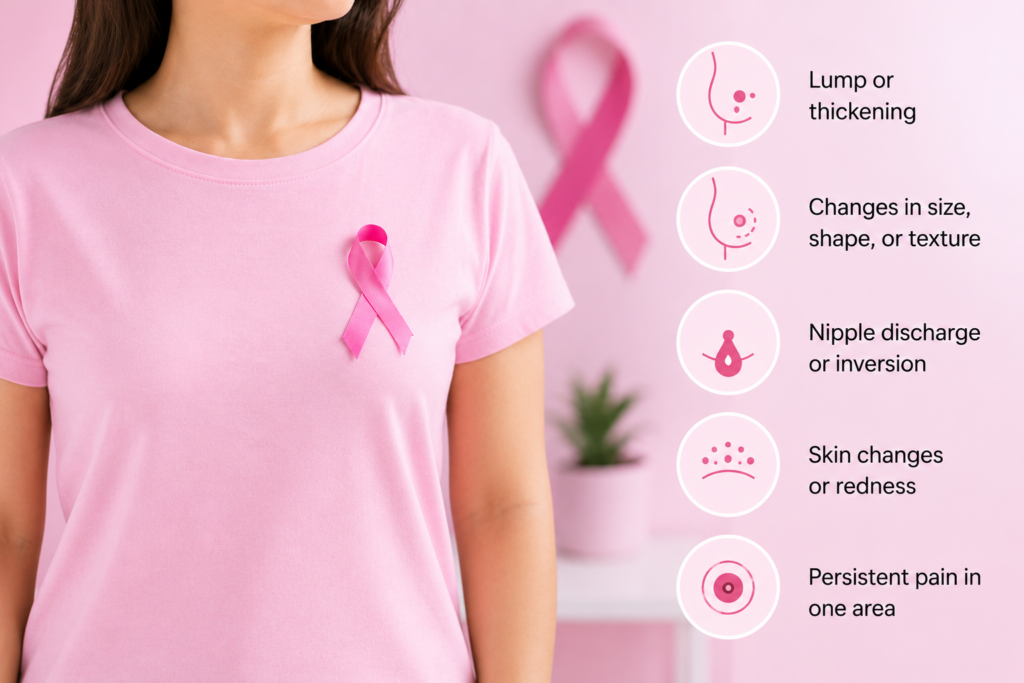 Breast Cancer Ribbon: Meaning, History, and Ways to Wear Your Support 2 breast cancer ribbon awareness symptoms